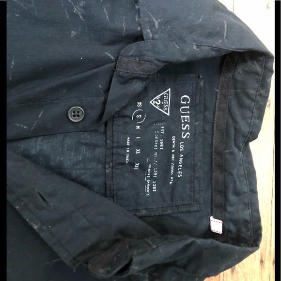 Guess Button-down long sleeves shirt, size S - Picture 2 of 6